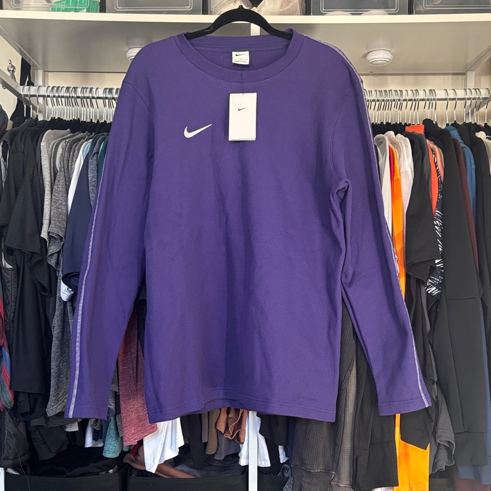 Nike Deep Purple Long Sleeve Top